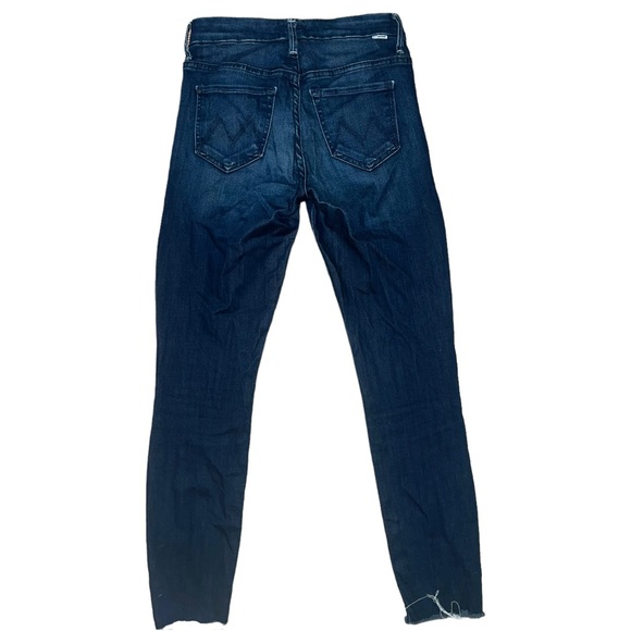 Mother Women's High Waisted Looker Ankle Fray Jeans In Tongue and Chic Size 25 - Picture 10 of 13